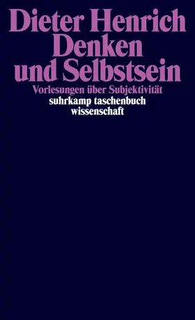 Henrich | Denken und Selbstsein | Buch | 978-3-518-29770-4 | www.sack.de