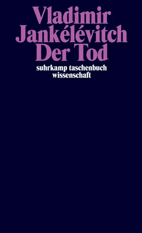 Jankélévitch / Lange |  Der Tod | Buch |  Sack Fachmedien