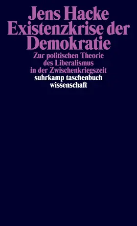 Hacke |  Existenzkrise der Demokratie | Buch |  Sack Fachmedien