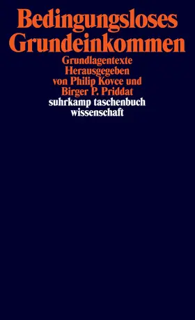 Kovce / Priddat |  Bedingungsloses Grundeinkommen | Buch |  Sack Fachmedien