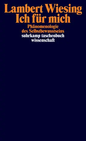 Wiesing |  Ich für mich | Buch |  Sack Fachmedien