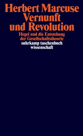 Marcuse |  Vernunft und Revolution | Buch |  Sack Fachmedien