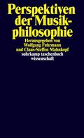 Fuhrmann / Mahnkopf |  Perspektiven der Musikphilosophie | Buch |  Sack Fachmedien