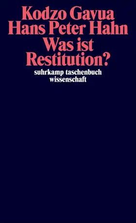 Gavua / Hahn |  Was ist Restitution? | Buch |  Sack Fachmedien