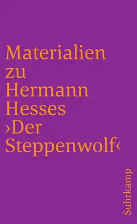 Hesse / Michels |  Materialien zu Hermann Hesses 'Der Steppenwolf' | Buch |  Sack Fachmedien