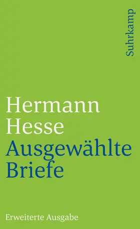 Hesse |  Ausgewählte Briefe | Buch |  Sack Fachmedien