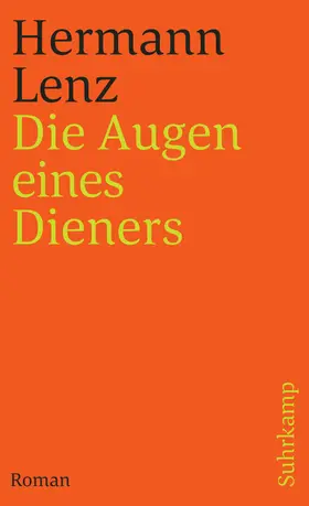 Lenz |  Die Augen eines Dieners | Buch |  Sack Fachmedien