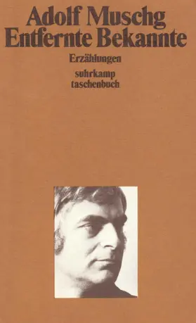 Muschg |  Entfernte Bekannte | Buch |  Sack Fachmedien