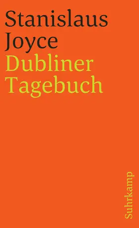 Joyce / Healey |  Das Dubliner Tagebuch des Stanislaus Joyce | Buch |  Sack Fachmedien