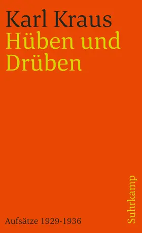 Kraus / Wagenknecht |  Schriften in den suhrkamp taschenbüchern. Zweite Abteilung. Acht Bände | Buch |  Sack Fachmedien