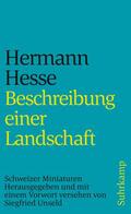 Unseld / Hesse |  Beschreibung einer Landschaft | Buch |  Sack Fachmedien