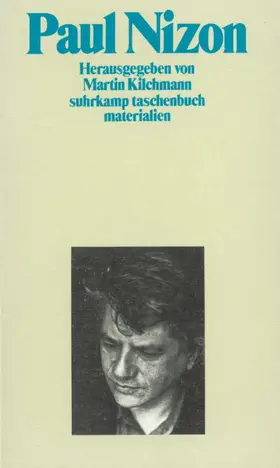 Kilchmann / Nizon |  Paul Nizon | Buch |  Sack Fachmedien