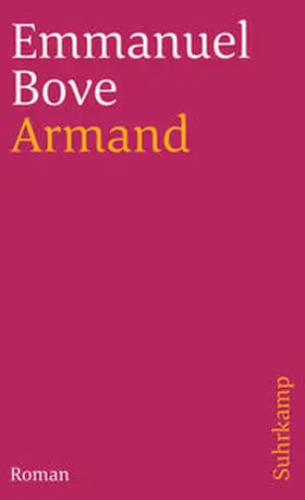 Bove | Armand | Buch | 978-3-518-38667-5 | www.sack.de