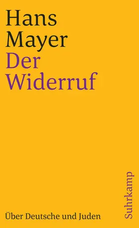 Mayer |  Der Widerruf | Buch |  Sack Fachmedien