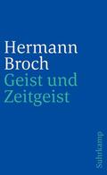 Lützeler / Broch |  Geist und Zeitgeist | Buch |  Sack Fachmedien