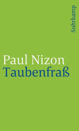 Nizon |  Taubenfraß | Buch |  Sack Fachmedien
