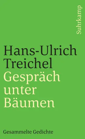 Treichel / Weiss |  Gespräch unter Bäumen | Buch |  Sack Fachmedien