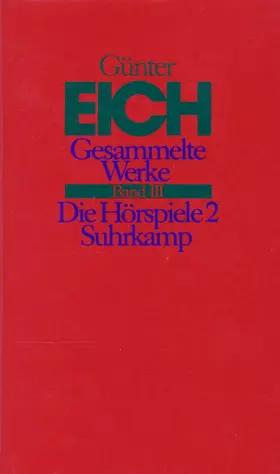 Eich / Karst / Vieregg |  Gesammelte Werke in vier Bänden. Revidierte Ausgabe | Buch |  Sack Fachmedien