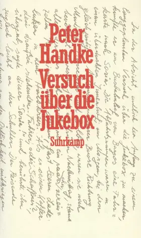 Handke | Versuch über die Jukebox | Buch | 978-3-518-40288-7 | www.sack.de