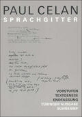 Celan / Wertheimer |  Sprachgitter | Buch |  Sack Fachmedien