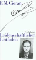 Cioran |  Leidenschaftlicher Leitfaden | Buch |  Sack Fachmedien