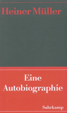 Müller / Hörnigk | Müller: Werke 9/Eine Autobiographie | Buch | 978-3-518-40891-9 | sack.de