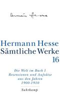 Hesse / Michels |  Hesse: Sämtl. Werke 16 | Buch |  Sack Fachmedien