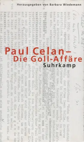 Wiedemann |  Die Goll-Affäre | Buch |  Sack Fachmedien