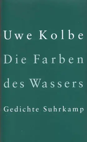 Kolbe |  Die Farben des Wassers | Buch |  Sack Fachmedien