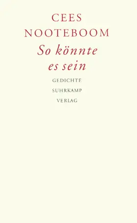 Nooteboom |  So könnte es sein | Buch |  Sack Fachmedien