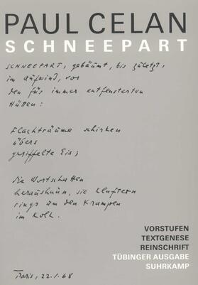Celan / Wertheimer | Schneepart | Buch | 978-3-518-41316-6 | sack.de