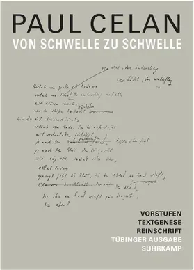 Celan / Wertheimer |  Von Schwelle zu Schwelle | Buch |  Sack Fachmedien