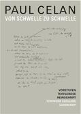 Celan / Wertheimer |  Von Schwelle zu Schwelle | Buch |  Sack Fachmedien
