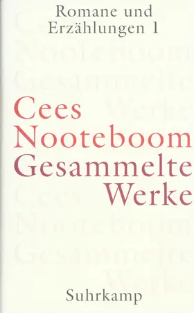 Nooteboom / Schaber |  Gesammelte Werke in neun Bänden | Buch |  Sack Fachmedien