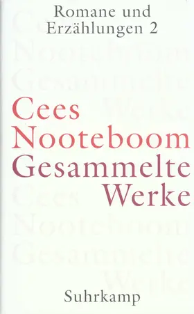 Nooteboom / Schaber |  Romane und Erzählungen 2 | Buch |  Sack Fachmedien