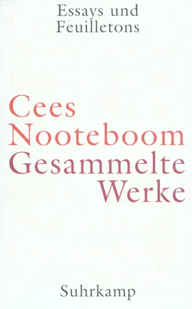 Nooteboom / Schaber |  Essays und Feuilletons | Buch |  Sack Fachmedien