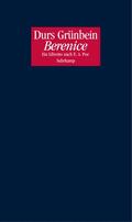 Grünbein |  Berenice | Buch |  Sack Fachmedien