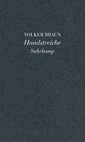 Braun |  Handstreiche | Buch |  Sack Fachmedien