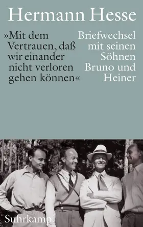 Hesse / Limberg |  »Mit dem Vertrauen, daß wir einander nicht verloren gehen können« | Buch |  Sack Fachmedien