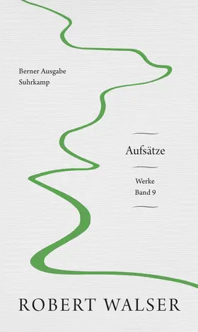 Walser / Gloor / Gräfin von Schwerin |  Werke. Berner Ausgabe | Buch |  Sack Fachmedien