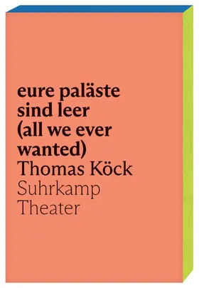 Köck |  eure paläste sind leer (all we ever wanted) | Buch |  Sack Fachmedien