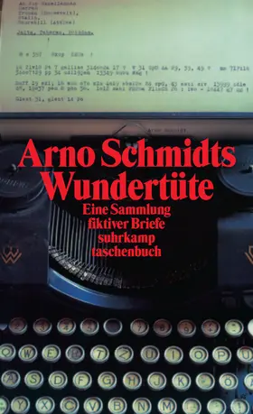 Rauschenbach / Schmidt |  Arno Schmidts Wundertüte | Buch |  Sack Fachmedien