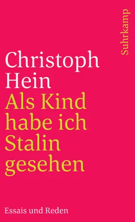 Hein | Als Kind habe ich Stalin gesehen | Buch | 978-3-518-45624-8 | www.sack.de