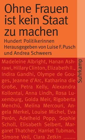 Pusch / Schweers |  Ohne Frauen ist kein Staat zu machen | Buch |  Sack Fachmedien