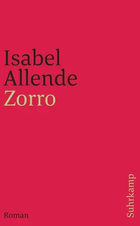Allende | Zorro | Buch | 978-3-518-45861-7 | www.sack.de