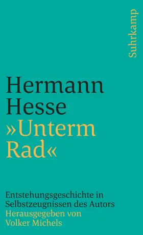 Hesse / Michels |  'Unterm Rad' | Buch |  Sack Fachmedien