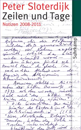 Sloterdijk |  Zeilen und Tage | Buch |  Sack Fachmedien