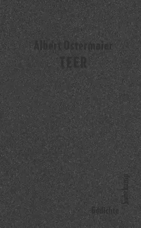 Ostermaier |  Teer | Buch |  Sack Fachmedien