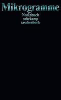  Notizbuch suhrkamp taschenbuch - Mikrogramme | Buch |  Sack Fachmedien
