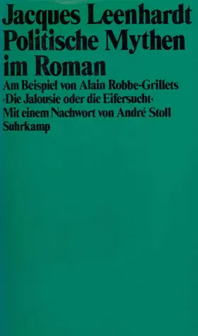 Leenhardt |  Politische Mythen im Roman | Buch |  Sack Fachmedien